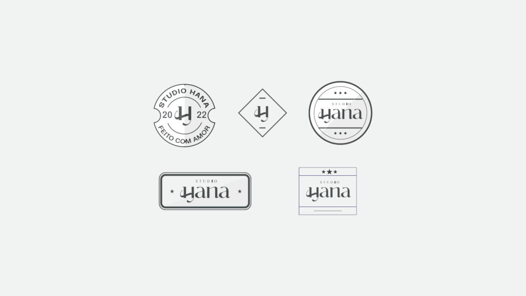 Studio Hana: projeto de identidade visual e comunicação da Manush Studio (imagem 14)